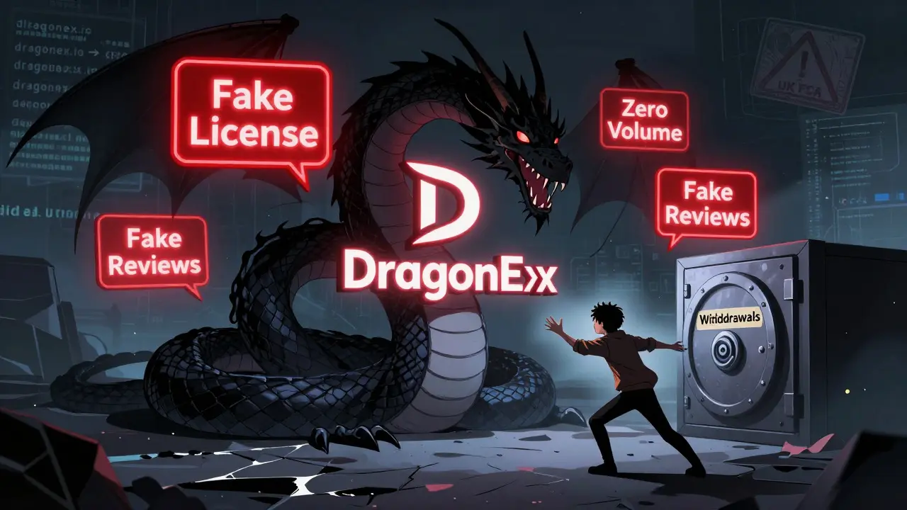 DragonEx Crypto Exchange Review: Red Flags and Scam Warning