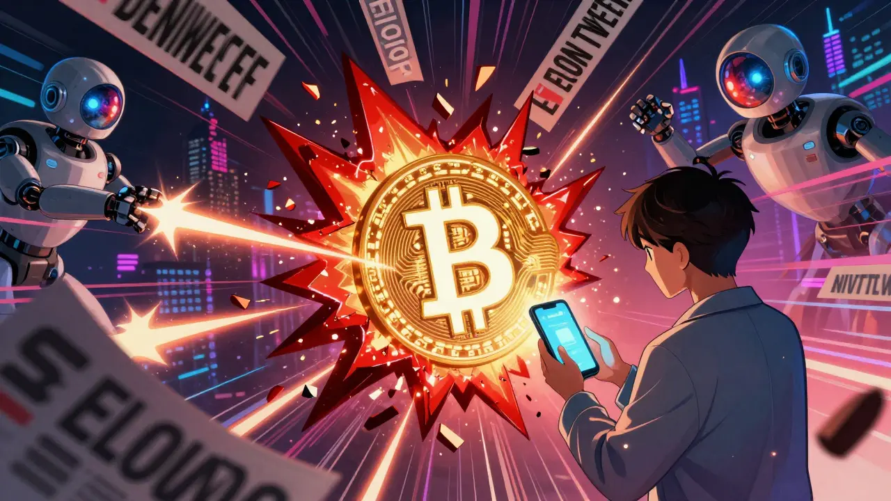 How News Events Trigger Crypto Volatility