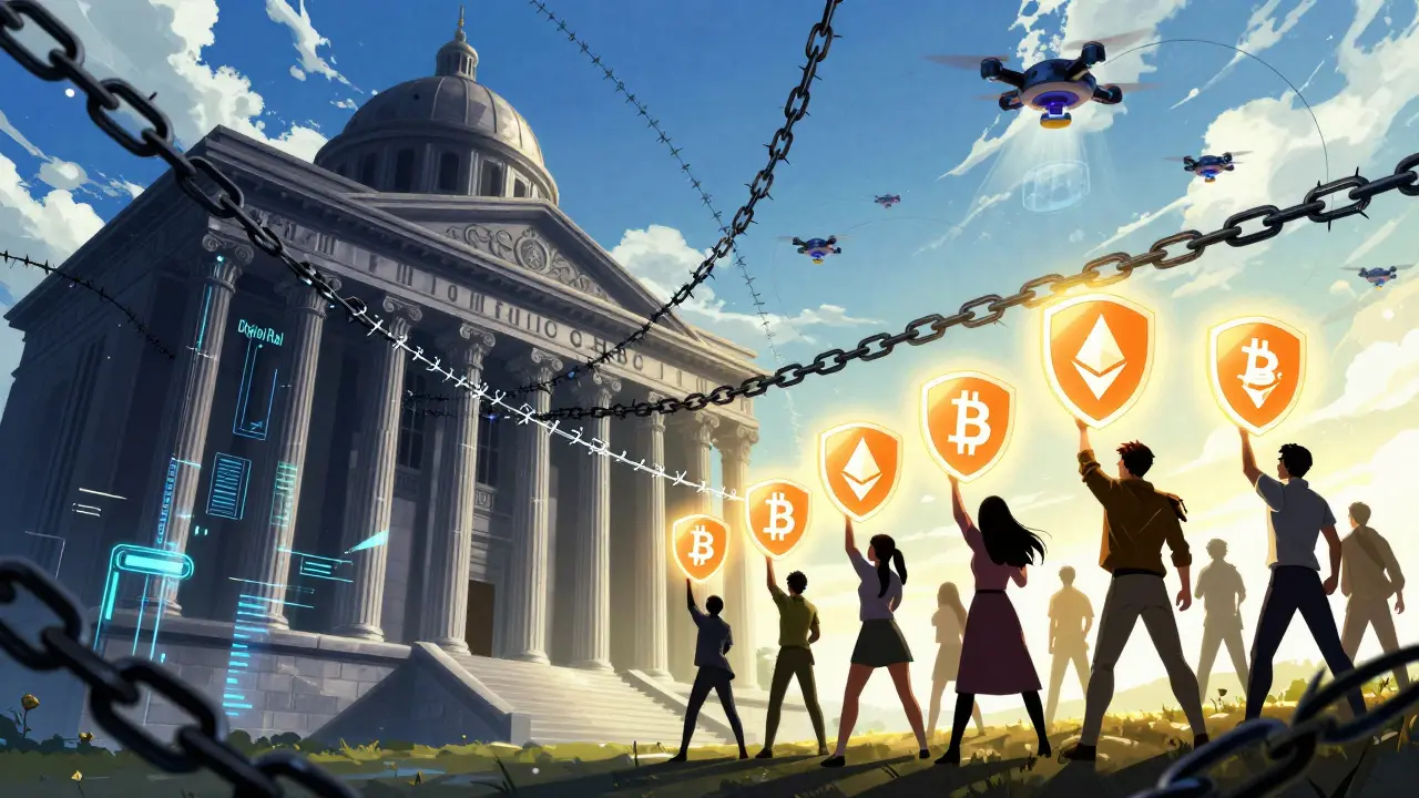 Anime citizens defending against state crypto control