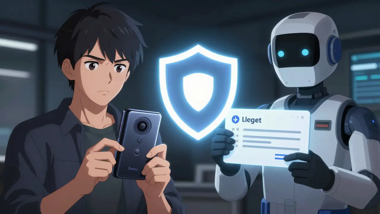 Human approving transaction from AI agent via hardware wallet