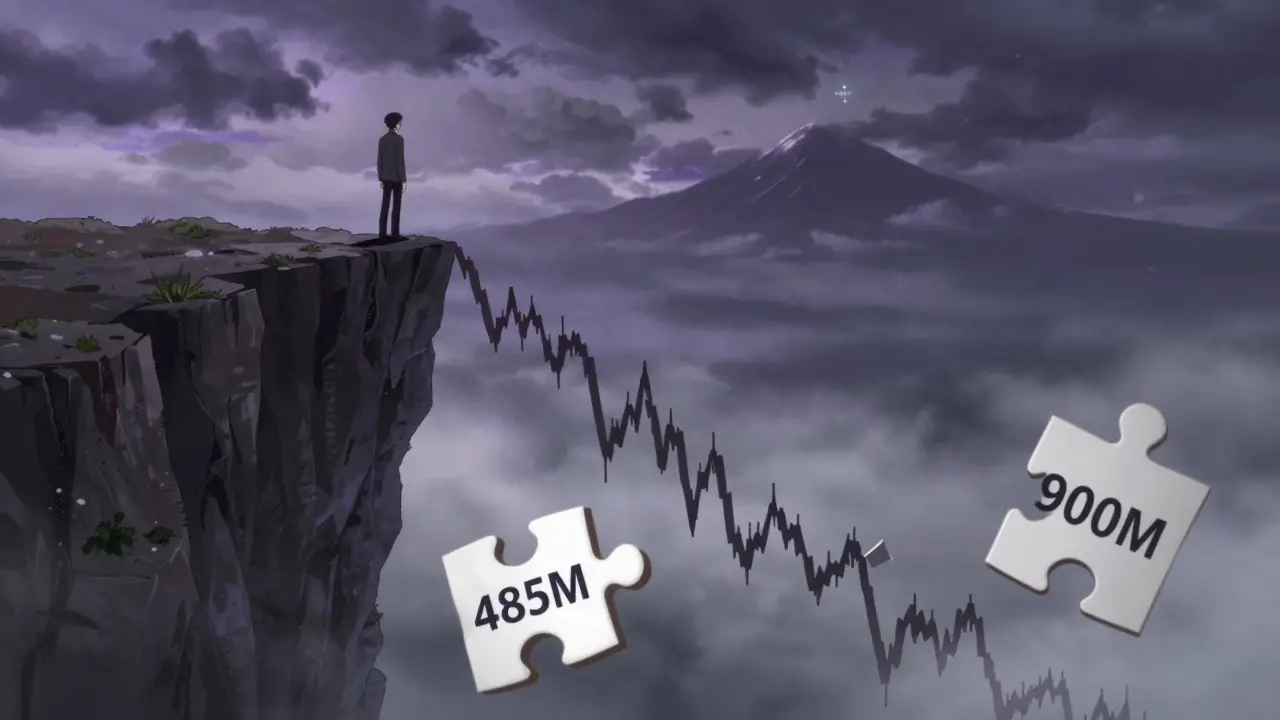 Anime scene showing steep price drop and supply confusion